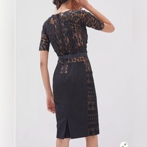 New Byron Lars Anthropologie Carissima Sheath Dress Size 6. Worn twice.